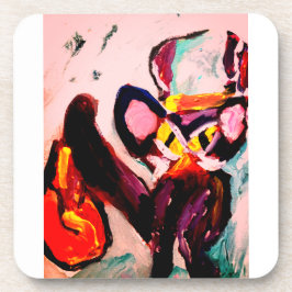 Posavasos Black cat autumn room 