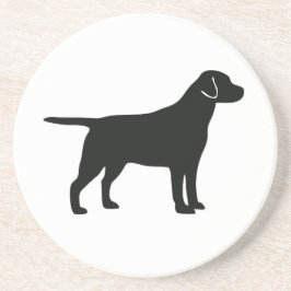 Posavasos Black Lab Dog Coaster