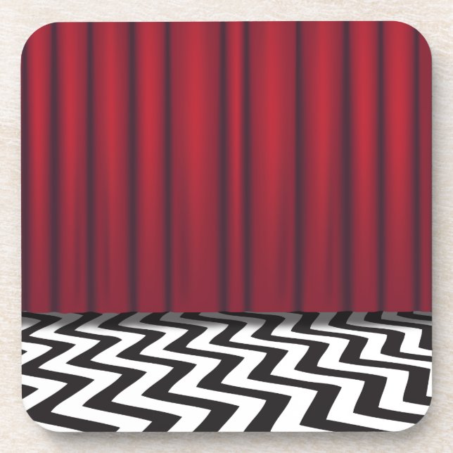 Posavasos Black Lodge Red Room (Frente)