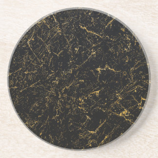 Posavasos Black Marble Sandstone Coaster