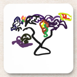 Posavasos Black Ravens party