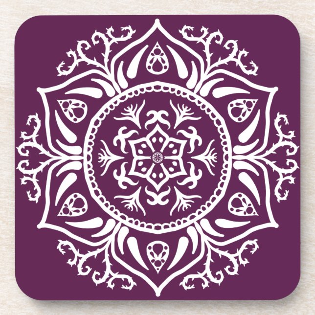Posavasos Blackberry Mandala (Frente)