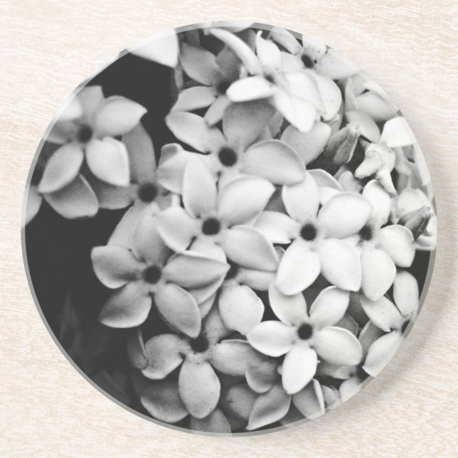 Posavasos Blanco y negro (Frente)