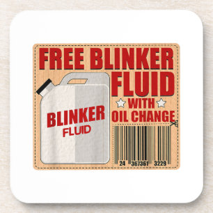 Posavasos Blinker Fluid Idiot Gag camisa regalo para Mechani