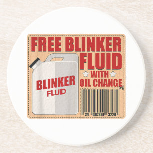 Posavasos Blinker Fluid Idiot Gag camisa regalo para Mechani