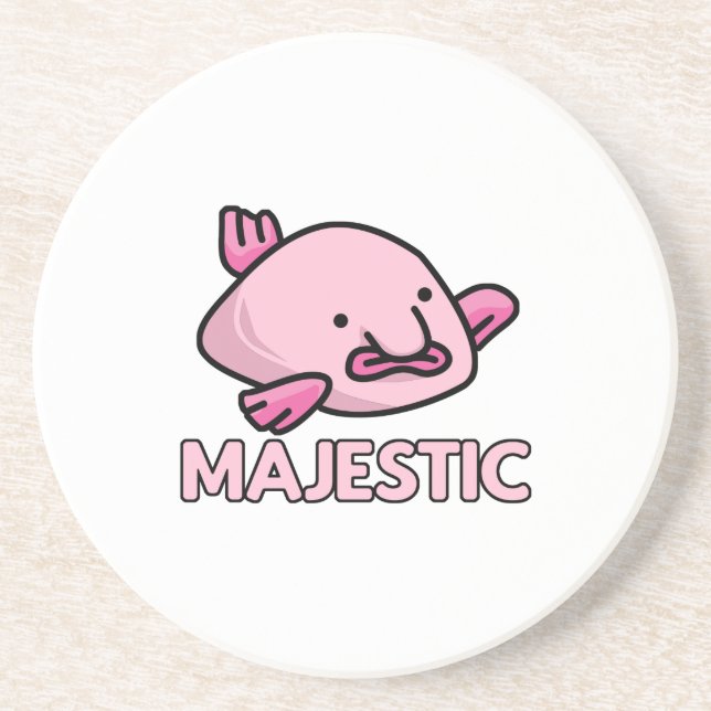 Posavasos Blobfish majestuoso (Frente)