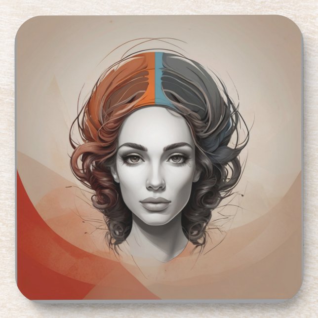 Posavasos Bloc de notas espiral (Frente)