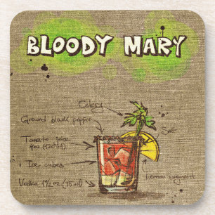 Posavasos Bloody Mary Cocktail Bebe Pascua