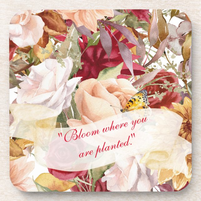 POSAVASOS BLOOM DONDE PLANTASTE (Frente)