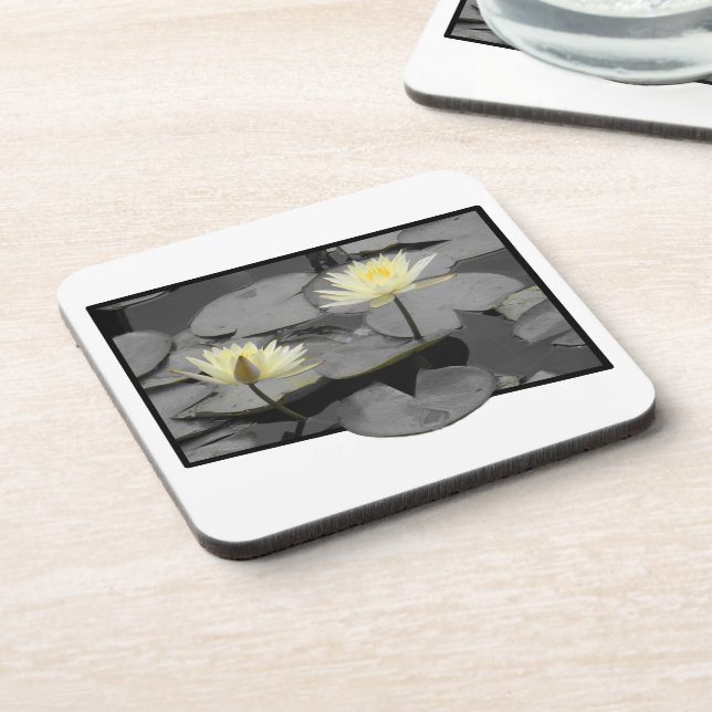 Posavasos Bloom más allá del marco de la escoria plástica (Lado Izquierdo)