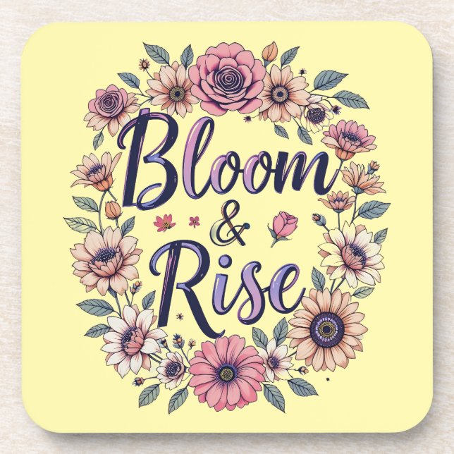Posavasos Bloom & Rise (Frente)