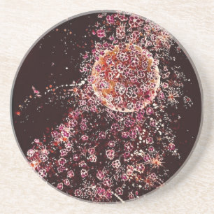 Posavasos Blossom Moon Sandstone Coaster