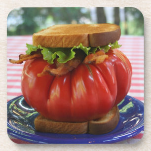 Posavasos BLT con tomate gigante