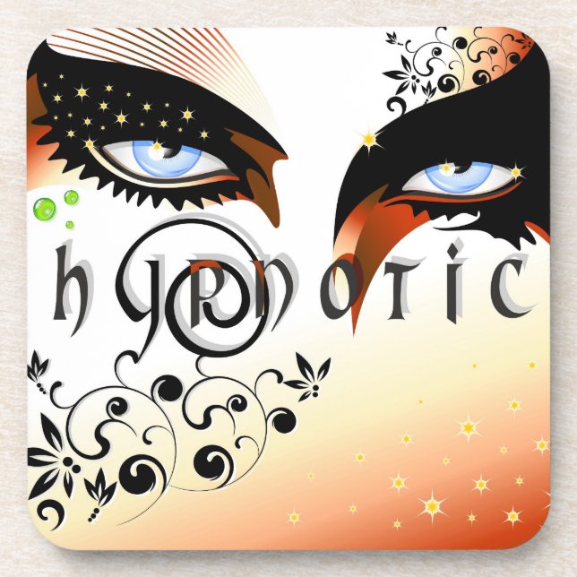 Posavasos Blue Eyes Fashion Make Up (Frente)
