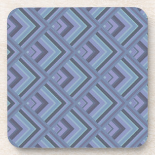 Posavasos Blue-grey stripes scale pattern