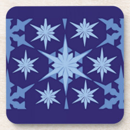 Posavasos Blue Holiday Design Coaster