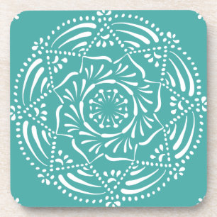 Posavasos Blue Spruce Mandala