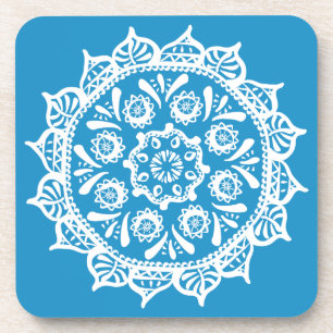 Posavasos Bluebird Mandala