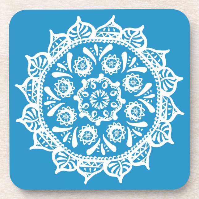 Posavasos Bluebird Mandala (Frente)