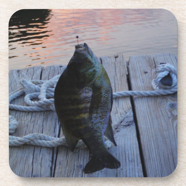 Posavasos Bluegill al atardecer Lago Arrowhead (Frente)