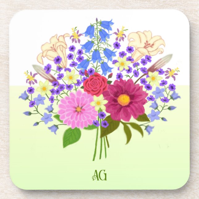 Posavasos Blumenstrauss Hard Plastic Coasters (Frente)