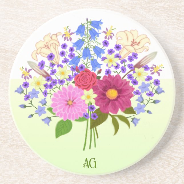 Posavasos Blumenstrauss Sandstone Coasters (Frente)