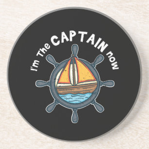Posavasos Boating - Soy el capitán ahora