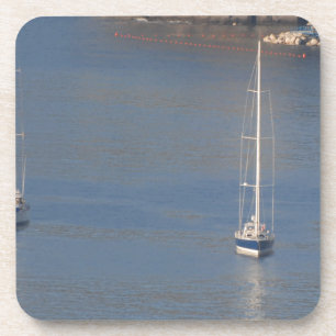 Posavasos Boats at rest in Sorrento Italy
