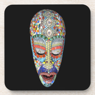 Posavasos Bob, ¿por qué la cara larga? Máscara de mosaico