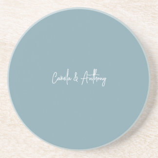 Posavasos Boda azul