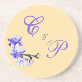 Posavasos Boda Butter Yellow & Lilac SunOrchid