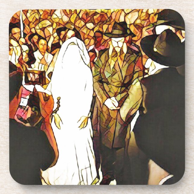 Posavasos Boda de Hassidic (Frente)