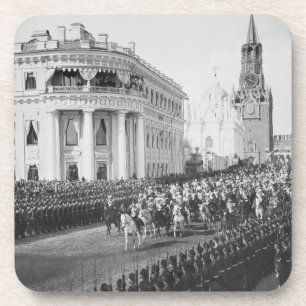 Posavasos Boda del Tsar Nicholas (1868-1918) a Alexandra