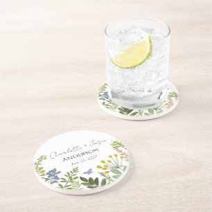 Posavasos Boda Evergreen Summer Garden