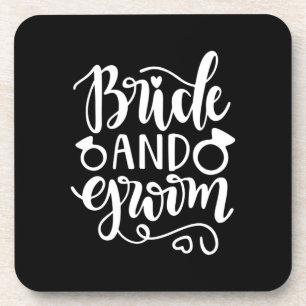 Posavasos Boda Regalo Novia Y Groom
