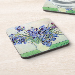 Posavasos Bodegón con jarron de lirios de Vincent van Gogh
