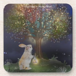 Posavasos Boganhues "Pipa & Marlow" estampa de bosque encant