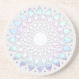 Posavasos Boho Floral Lotus Mandala