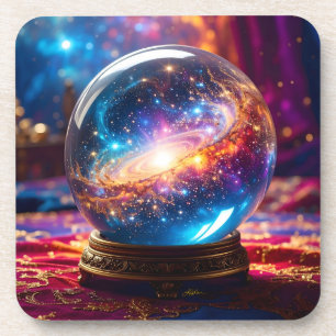 Posavasos Bola de Cristal - Veo un Evento Cósmico en tu Futu