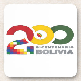 Posavasos Bolivia bicentenario 200 años 