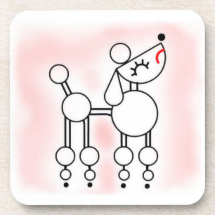 Posavasos Bolsa de plástico dura de juguete blanco