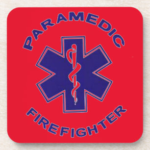 Posavasos Bombero paramédico