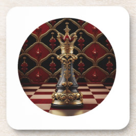 Posavasos Bonita pieza de ajedrez de estilo barroco - La Rei