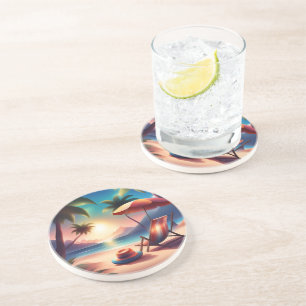 Posavasos bonita playa