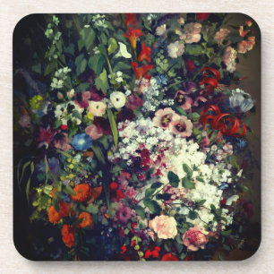 Posavasos Bonito Bouquet de flores en una bolsa