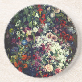 Posavasos Bonito Bouquet de flores en una bolsa