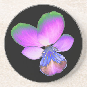 Posavasos Bonito Pansy Coasters
