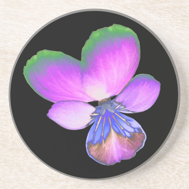 Posavasos Bonito Pansy Coasters (Frente)