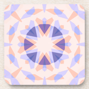 Posavasos Bonito Pastel Morado Estrella Ecléctica Kitsch