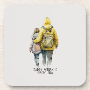 Posavasos Bono padre y hija (2)